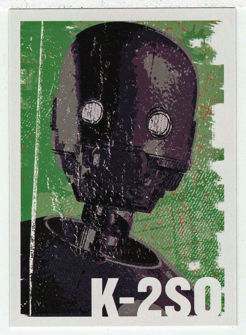 K-2SO - Character Icons (Trading Card) - Star Wars - A Star Wars Story Series 1 : Rogue One - 2016 Topps # CI-8 - Mint