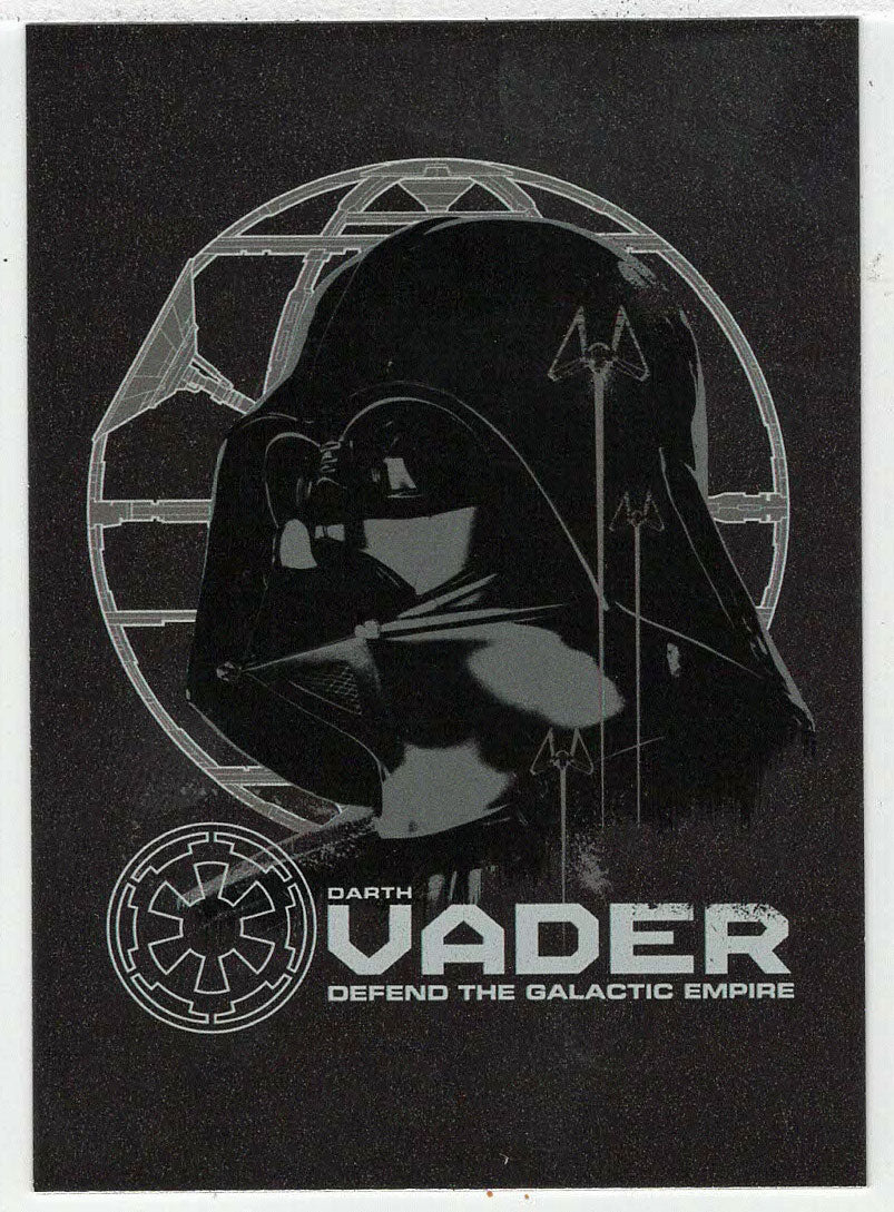 Darth Vader Defend The Galactic Empire - Darth Vader Continuity (Trading Card) - Star Wars - A Star Wars Story Series 1 : Rogue One - 2016 Topps # 10 - Mint