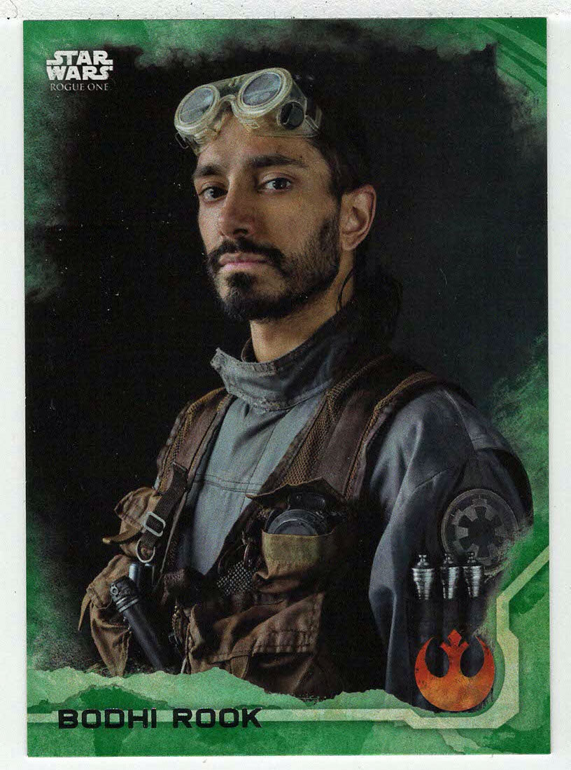 Bodhi Rook (Trading Card) - Star Wars - A Star Wars Story Series 1 : Rogue One GREEN - 2016 Topps # 4 - Mint