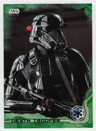 Death Trooper (Trading Card) - Star Wars - A Star Wars Story Series 1 : Rogue One GREEN - 2016 Topps # 12 - Mint