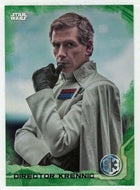 Director Krennic (Trading Card) - Star Wars - A Star Wars Story Series 1 : Rogue One GREEN - 2016 Topps # 13 - Mint