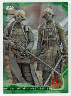 Benthic and Edrio Two Tubes (Trading Card) - Star Wars - A Star Wars Story Series 1 : Rogue One GREEN - 2016 Topps # 18 - Mint