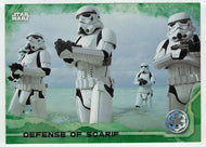 Defense of Scarif (Trading Card) - Star Wars - A Star Wars Story Series 1 : Rogue One GREEN - 2016 Topps # 26 - Mint