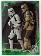 Imperial Forces Take Cover (Trading Card) - Star Wars - A Star Wars Story Series 1 : Rogue One GREEN - 2016 Topps # 27 - Mint