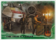 The Yavin 4 Hangar (Trading Card) - Star Wars - A Star Wars Story Series 1 : Rogue One GREEN - 2016 Topps # 36 - Mint