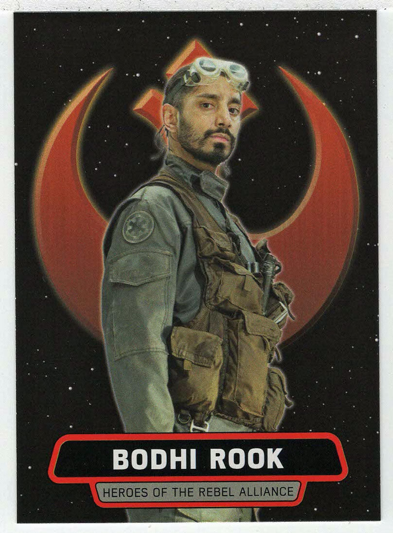 Bodhi Rook - Heroes of The Rebel Alliance (Trading Card) - Star Wars - A Star Wars Story Series 1 : Rogue One - 2016 Topps # HR6 - Mint