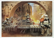 Imperial Tank and Troopers - Montages (Trading Card) - Star Wars - A Star Wars Story Series 1 : Rogue One - 2016 Topps # M6 - Mint