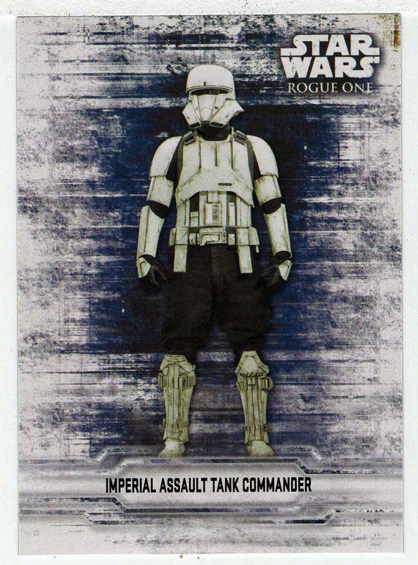 Imperial Assault Tank Commander - Stickers (Trading Card) - Star Wars - A Star Wars Story Series 1 : Rogue One - 2016 Topps # CS18 - Mint