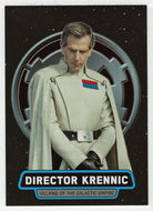 Director Krennic - Villains of The Galactic Empire (Trading Card) - Star Wars - A Star Wars Story Series 1 : Rogue One - 2016 Topps # VE3 - Mint