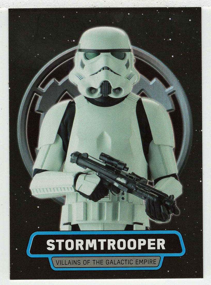 Stormtrooper - Villains of The Galactic Empire (Trading Card) - Star Wars - A Star Wars Story Series 1 : Rogue One - 2016 Topps # VE4 - Mint