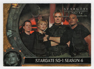 Stargate SG - Season 6 - Promo - Crew (Trading Card) 2004 Rittenhouse Archives # P1 - Mint