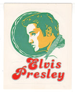 Celebrities - Elvis Presley (Trading Card - Sticker) Figurine Super Stickers - 1979 Panini - Mint