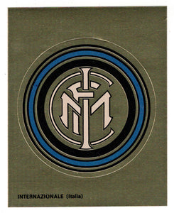 International Milan Football Club - Gold (Trading Card - Sticker) Figurine Super Stickers - 1979 Panini - Mint