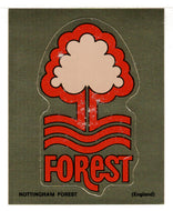 Nottingham Forest - Gold (Trading Card - Sticker) Figurine Super Stickers - 1979 Panini - Mint