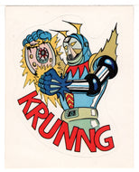 Krunng (Trading Card - Sticker) Figurine Super Stickers - 1979 Panini - Mint