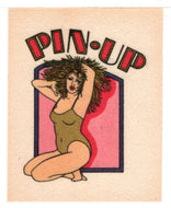 Pin Up (Trading Card - Sticker) Figurine Super Stickers - 1979 Panini - Mint