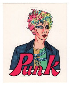 Punk (Trading Card - Sticker) Figurine Super Stickers - 1979 Panini - Mint