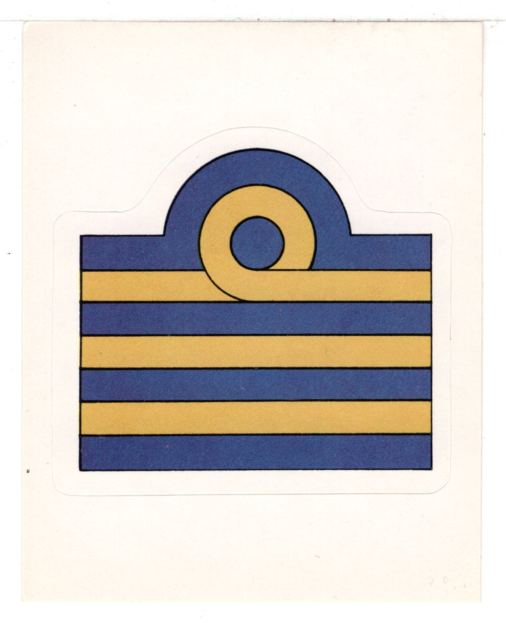 Sergeant Stripes (Trading Card - Sticker) Figurine Super Stickers - 1979 Panini - Mint