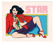 Star (Trading Card - Sticker) Figurine Super Stickers - 1979 Panini - Mint
