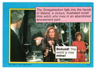 The Omegahedron Falls... (Trading Card) - Supergirl - 1984 Topps # 8 - Mint