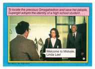 To Locate the Precious Omegahedron... (Trading Card) - Supergirl - 1984 Topps # 9 - Mint