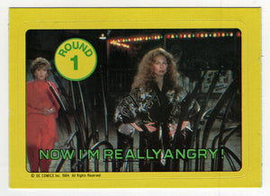 Selena Hates Linda for Stealing her Man... (Trading Card) - Supergirl - 1984 Topps # 14 - Mint