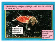 An Electrically-Charged... (Trading Card) - Supergirl - 1984 Topps # 16 - Mint
