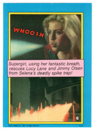 Supergirl, using her Fantastic Breath... (Trading Card) - Supergirl - 1984 Topps # 28 - Mint
