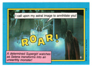 A Determined Supergirl Watches... (Trading Card) - Supergirl - 1984 Topps # 29 - Mint