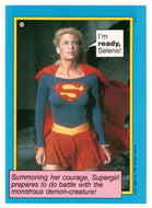 Summoning her Courage... (Trading Card) - Supergirl - 1984 Topps # 30 - Mint