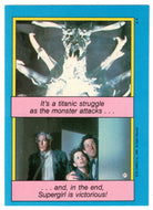 It's a Titanic Struggle... (Trading Card) - Supergirl - 1984 Topps # 31 - Mint