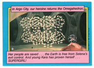 In Argo City, our Heroine Returns... (Trading Card) - Supergirl - 1984 Topps # 33 - Mint