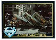 A Comic Catastrophe! (Trading Card) - Superman III - 1983 Topps # 2 - Mint