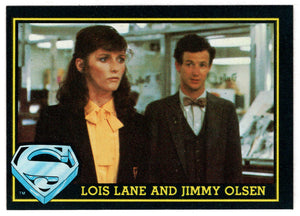 Lois Lane and Jimmy Olson (Trading Card) - Superman III - 1983 Topps # 12 - Mint