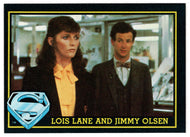 Lois Lane and Jimmy Olson (Trading Card) - Superman III - 1983 Topps # 12 - Mint