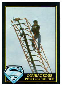 Courageous Photographer (Trading Card) - Superman III - 1983 Topps # 18 - Mint
