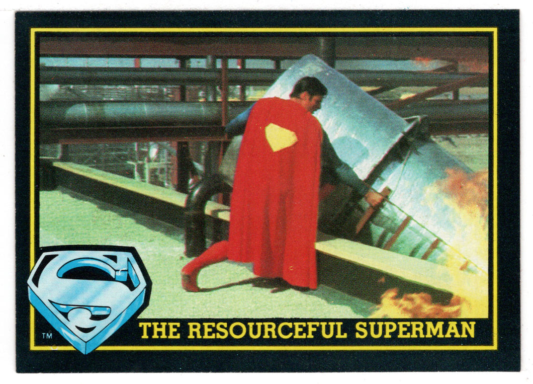 The Resourceful Superman (Trading Card) - Superman III - 1983 Topps # 19 - Mint