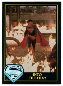 Into The Fray (Trading Card) - Superman III - 1983 Topps # 22 - Mint