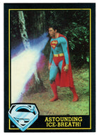 Astounding Ice-Breath (Trading Card) - Superman III - 1983 Topps # 25 - Mint