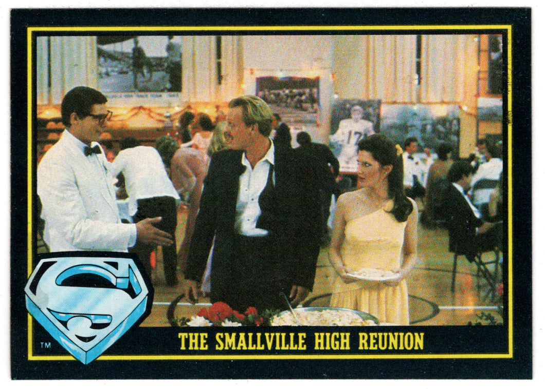 The Smallville High Reunion (Trading Card) - Superman III - 1983 Topps # 28 - Mint