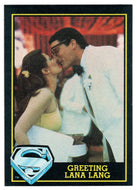 Greeting Lana Lang (Trading Card) - Superman III - 1983 Topps # 29 - Mint