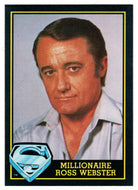 Millionaire Ross Webster (Trading Card) - Superman III - 1983 Topps # 31 - Mint
