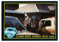 Clark Kent 'Bumps' into Gus (Trading Card) - Superman III - 1983 Topps # 33 - Mint