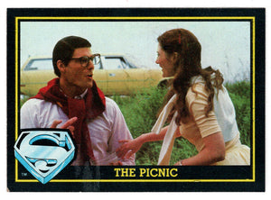 The Picnic (Trading Card) - Superman III - 1983 Topps # 34 - Mint
