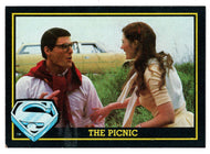 The Picnic (Trading Card) - Superman III - 1983 Topps # 34 - Mint