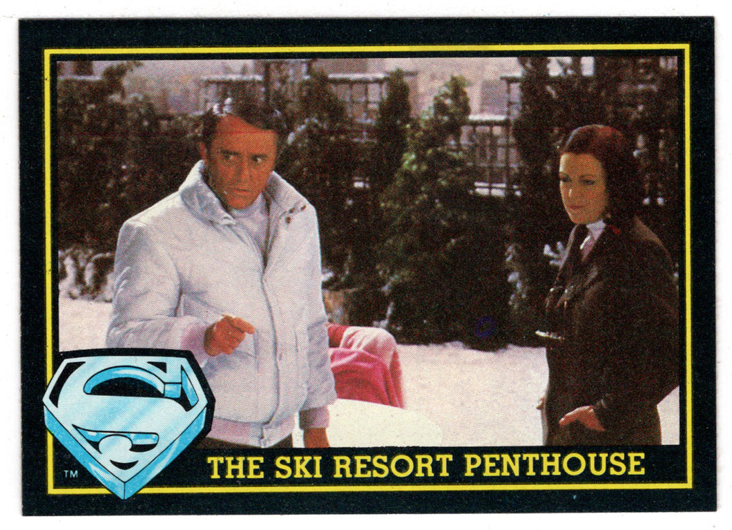The Ski Resort Penthouse (Trading Card) - Superman III - 1983 Topps # 43 - Mint