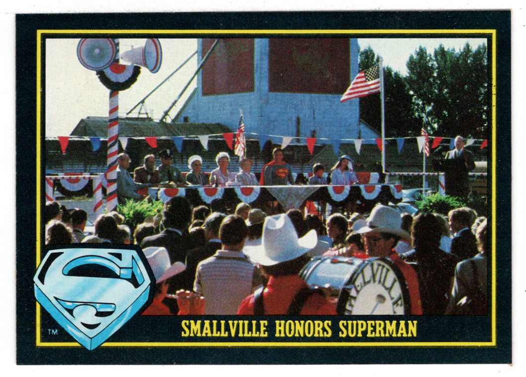 Smallville Honors Superman (Trading Card) - Superman III - 1983 Topps # 47 - Mint