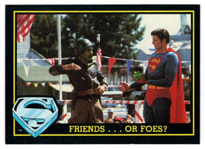 Friends or Foes? (Trading Card) - Superman III - 1983 Topps # 51 - Mint