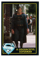 A Disgraceful Superman (Trading Card) - Superman III - 1983 Topps # 57 - Mint