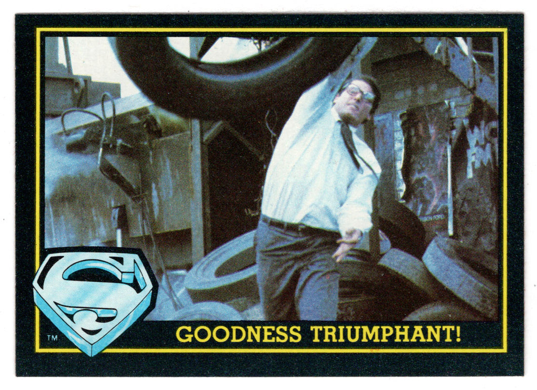 Goodness Triumphant! (Trading Card) - Superman III - 1983 Topps # 66 - Mint